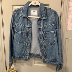 Old Navy Light Blue Denim Jacket with Chest Pockets